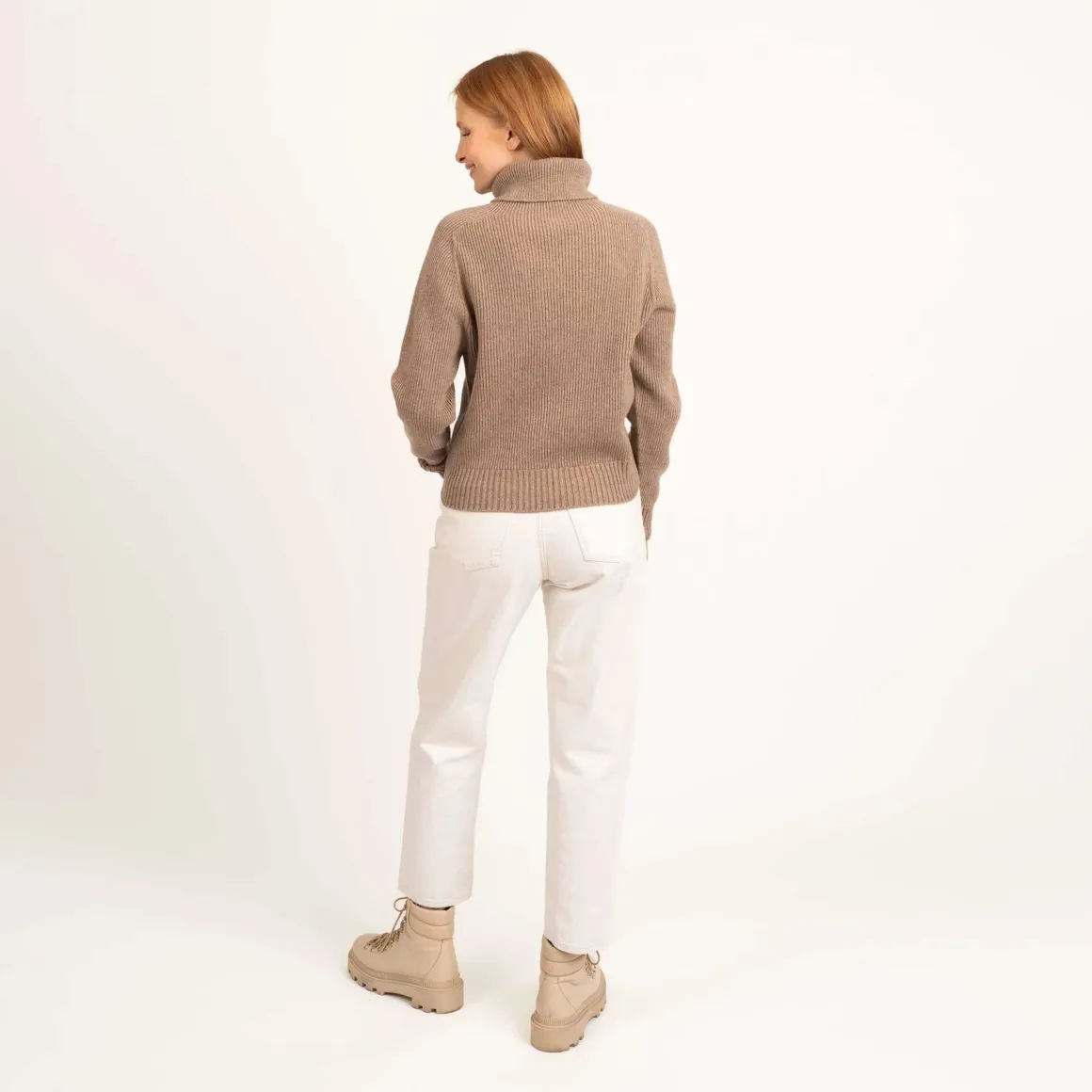 Kieppi merinovillapaita - Latte