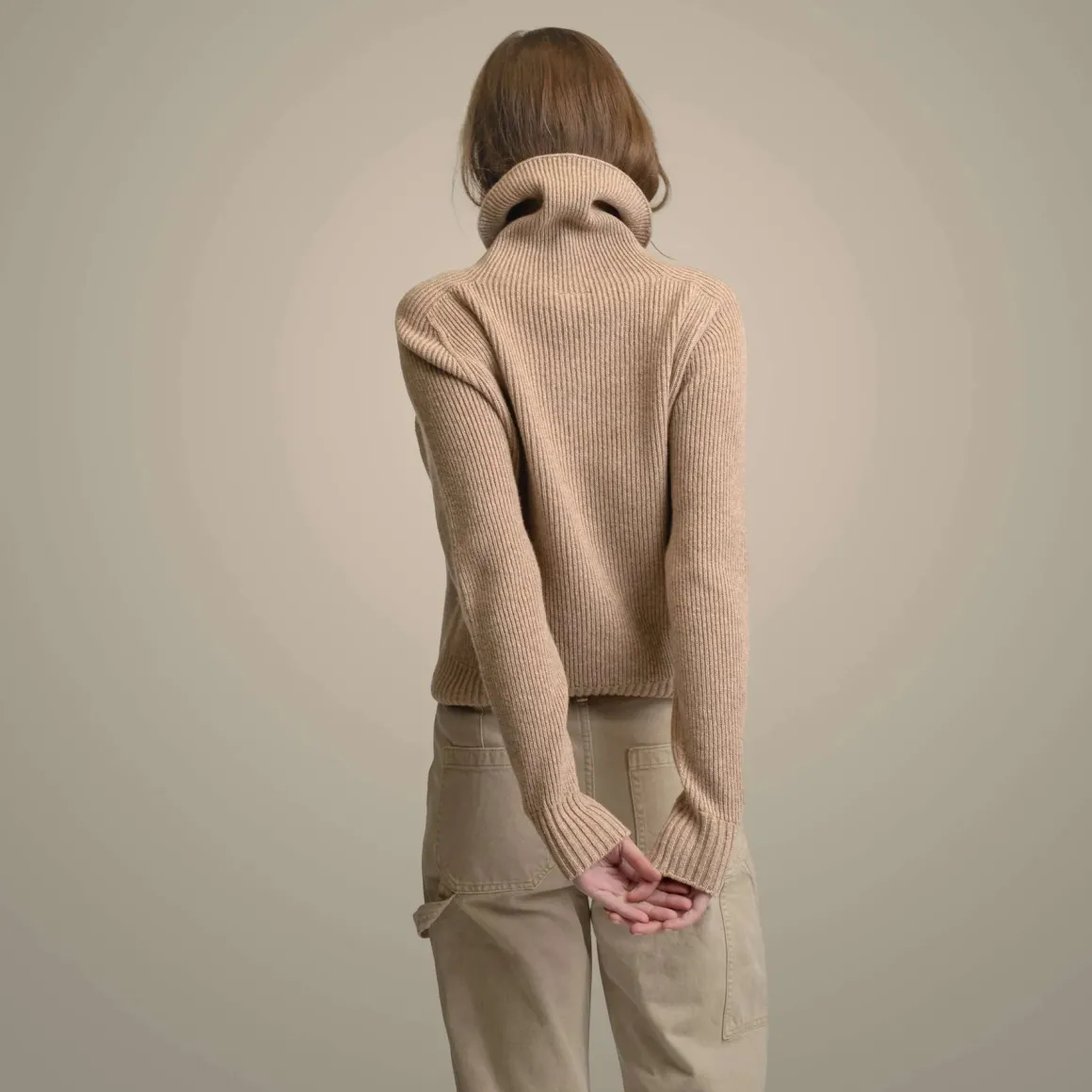 Kieppi merinovillapaita - Latte