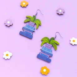 Kirjat ja Kasvi - korvikset