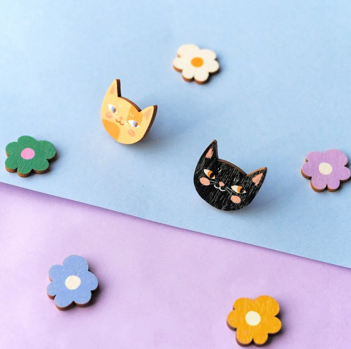 Kissakaverit - pinssi