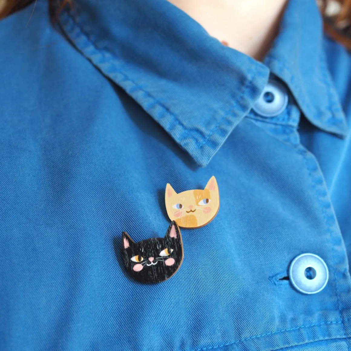 Kissakaverit - pinssi