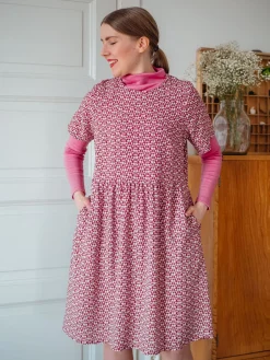 KOTVA T-paitamekko - Kedolla Vadelma