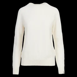 Kuohu merinoneulepusero - Lumenvalkoinen