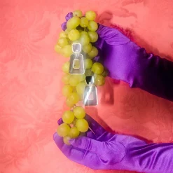 Kuvio korvikset - Hopea