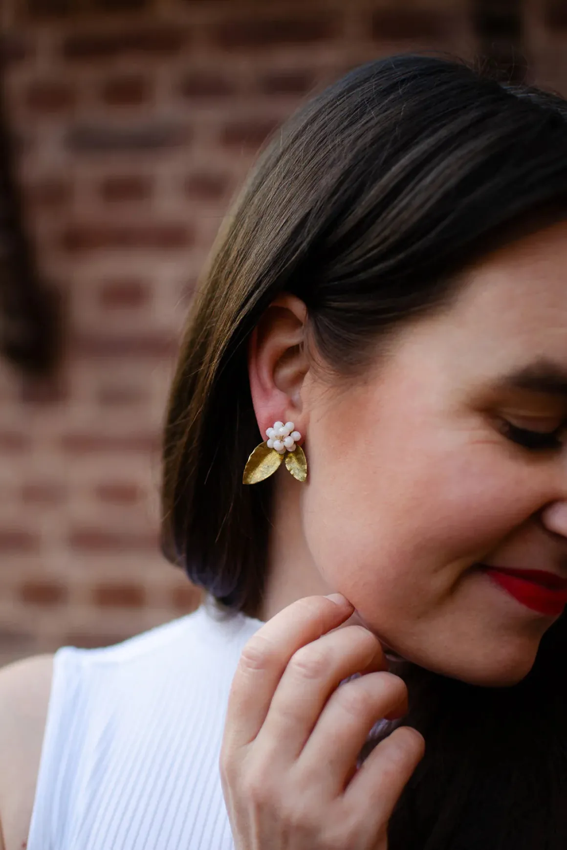 Lali Gurans Earrings - Pale Pink