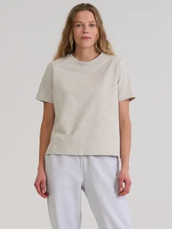 Laura T-paita - Marmorinharmaa