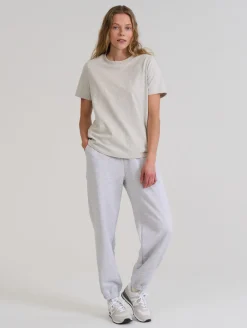 Laura T-paita - Marmorinharmaa