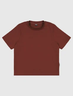 Laura T-paita - Punaruskea XL