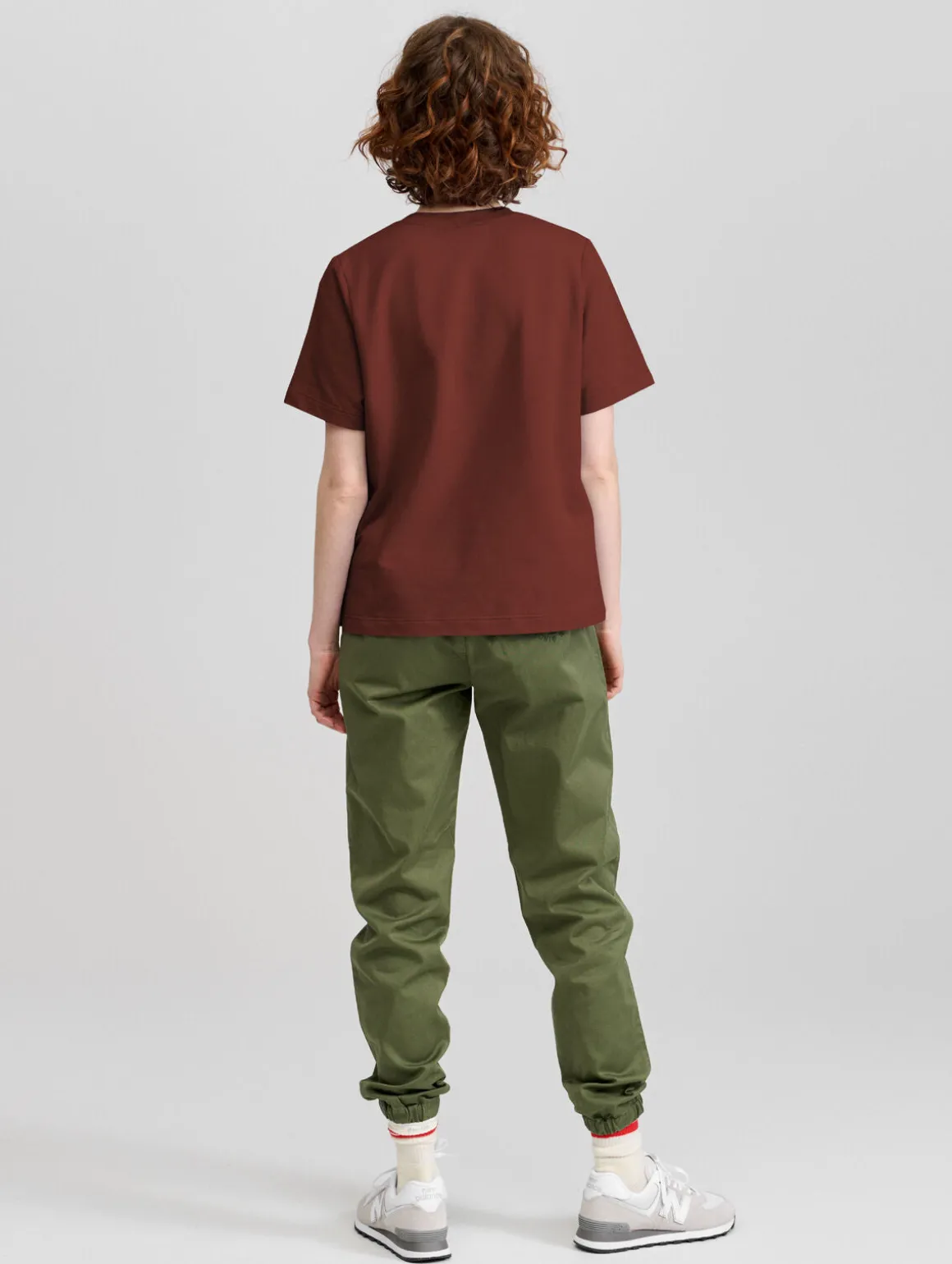 Laura T-paita - Punaruskea XL