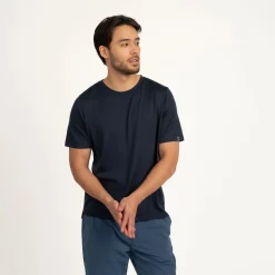 Liam merino T-paita - Indigonsininen