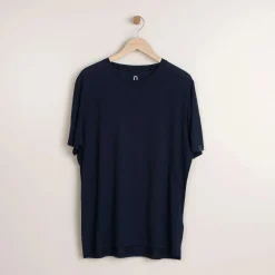 Liam merino T-paita - Indigonsininen