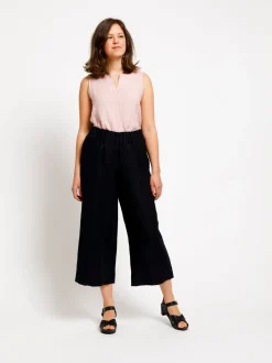 Linja Culottes - musta Tencel