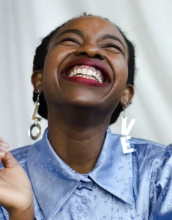 Love korvikset - hopeapeili