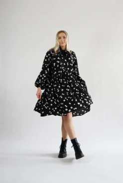 Lush Dress - Daisy Black