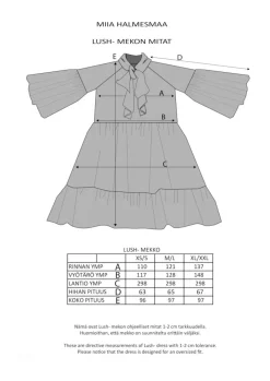 Lush Dress - Oranssi