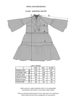 Lush Dress - Punainen