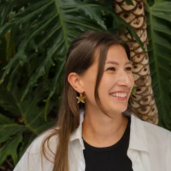 Meritähti - korvikset - kulta