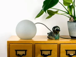 Nest Pöytävalaisin Harmaa (Huurre)