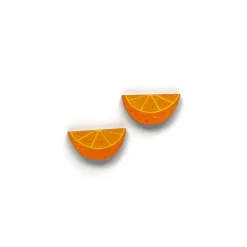 Orange Mini Studs