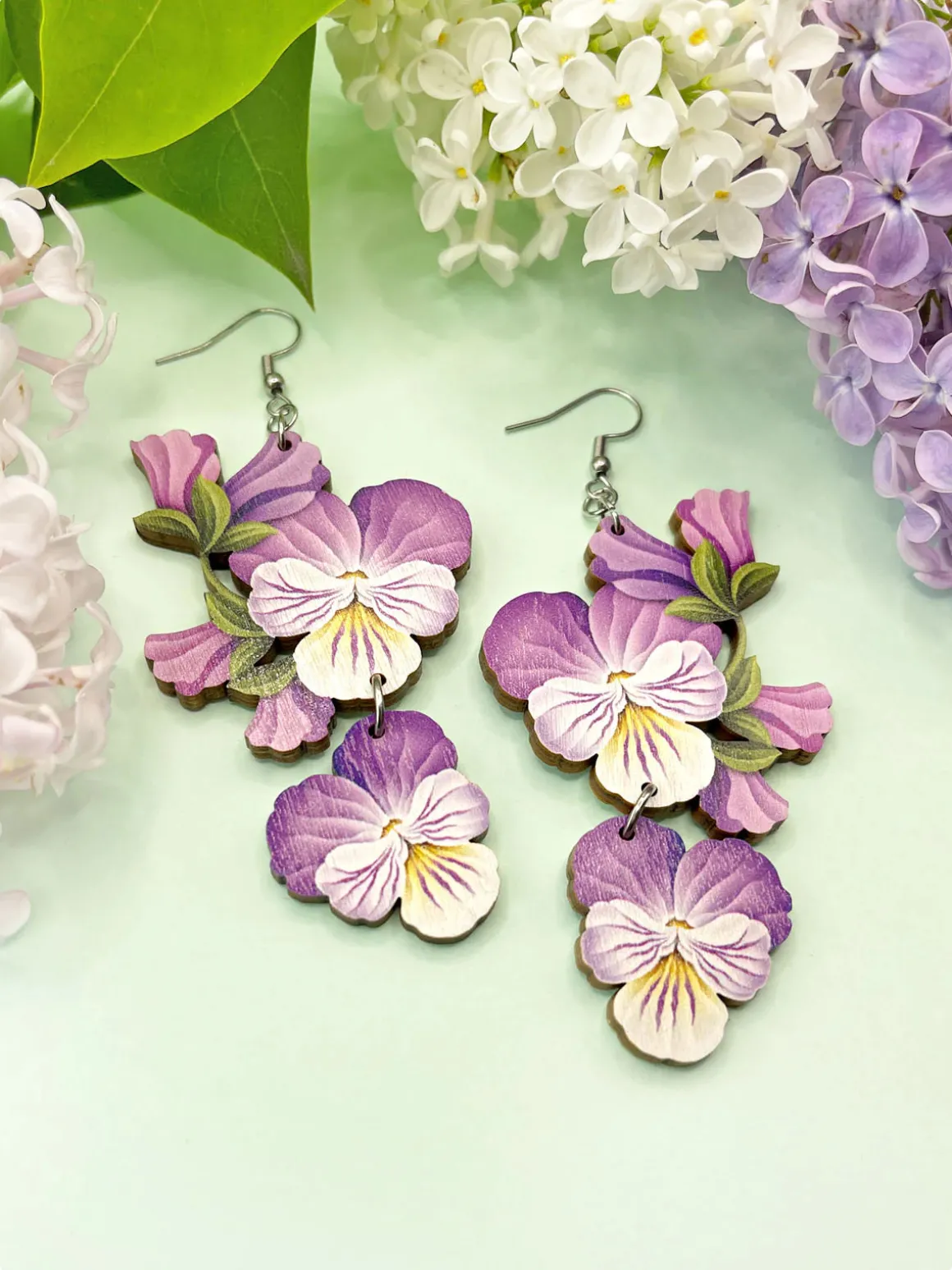 Orvokki Korvikset - koukku