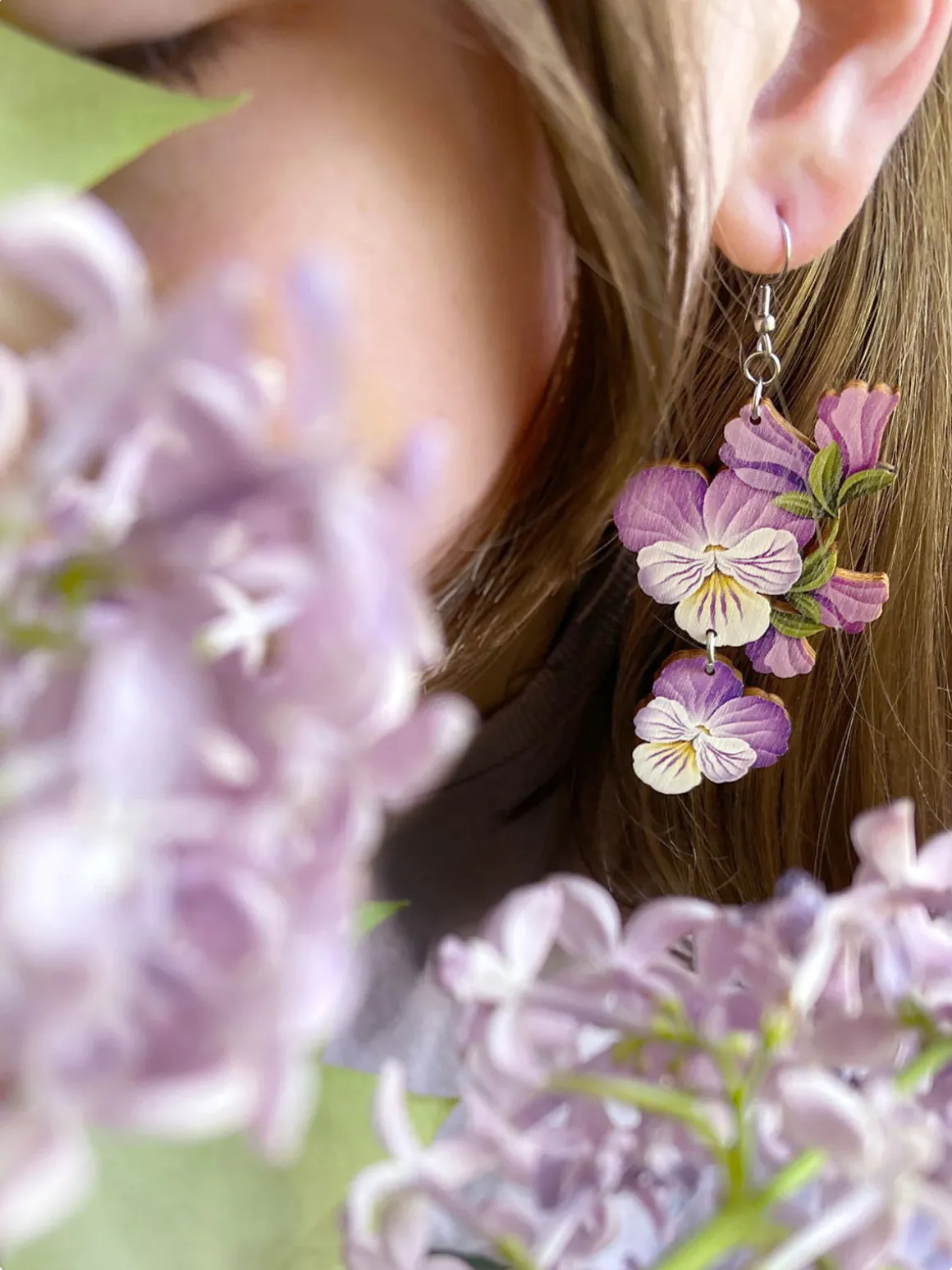 Orvokki Korvikset - koukku