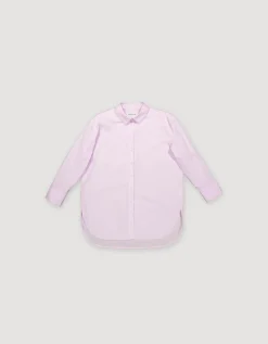 Oversized Shirt - Pink Lilac