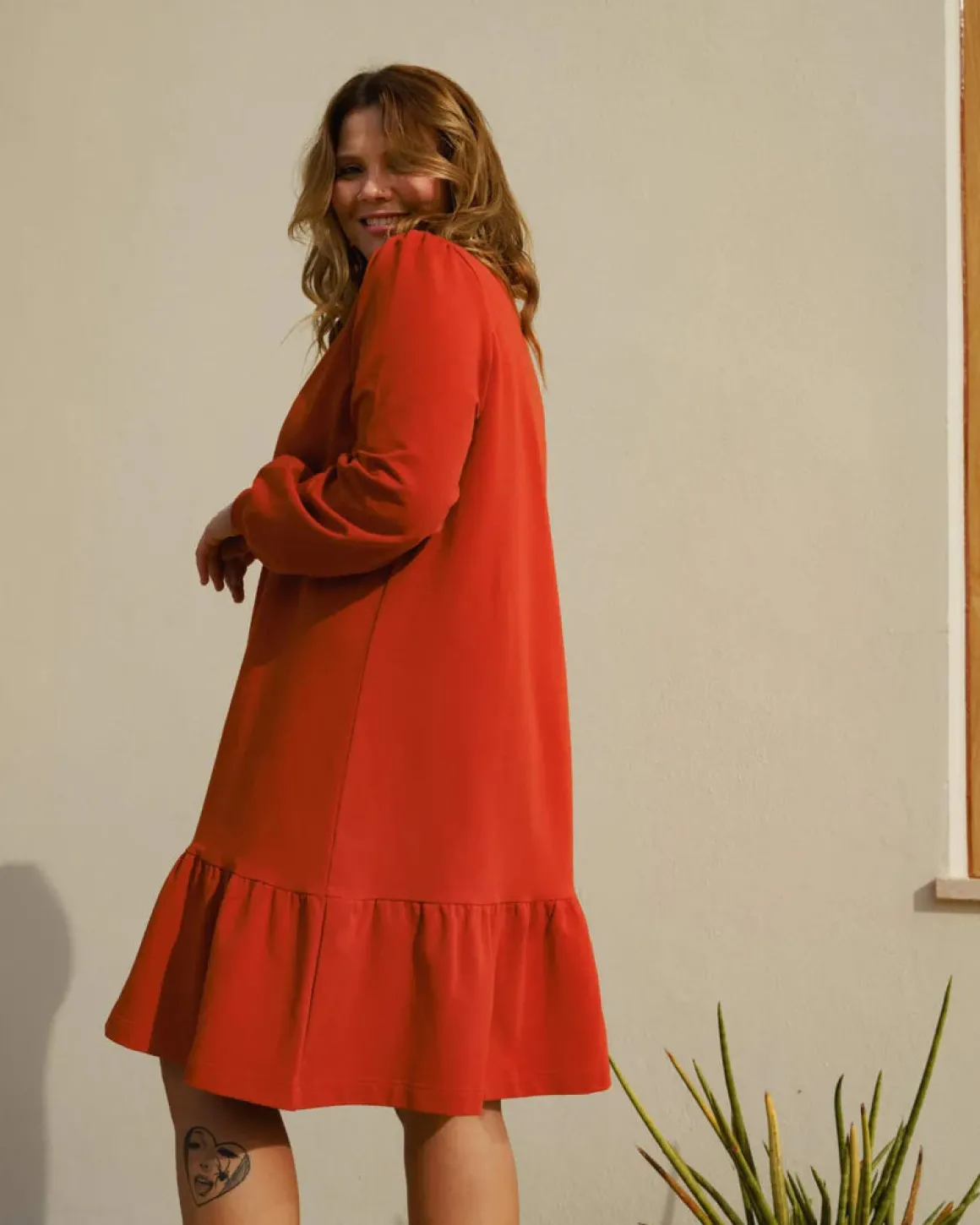 Poppy Dress - Rooibos Tea