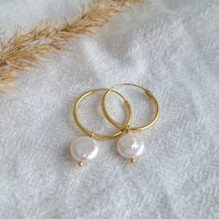 Pärla Hoops Golden hour