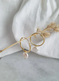 Pärla Hoops Golden hour