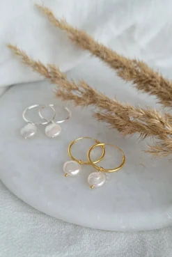Pärla Hoops Golden hour