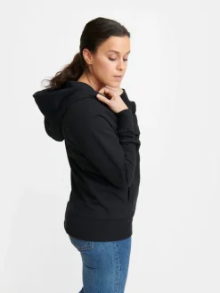 Pure Waste Zip Hoodie - Black