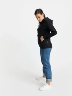 Pure Waste Zip Hoodie - Black