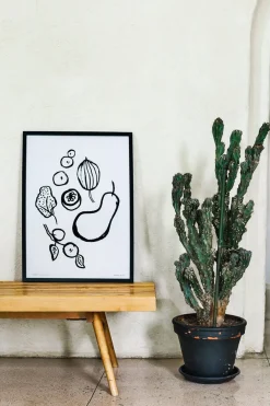 Puutarhassa - juliste