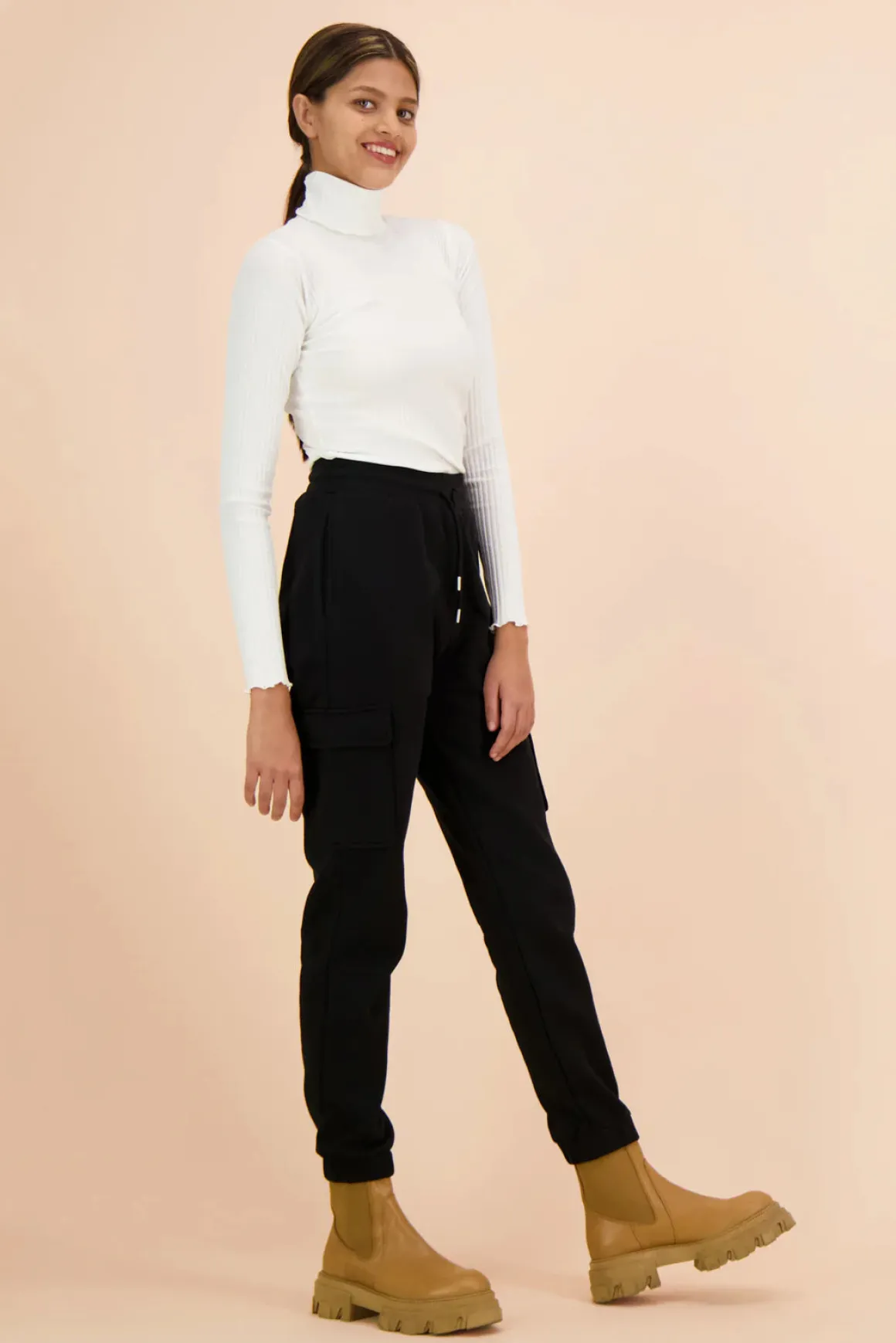 Rib Rollneck - Offwhite