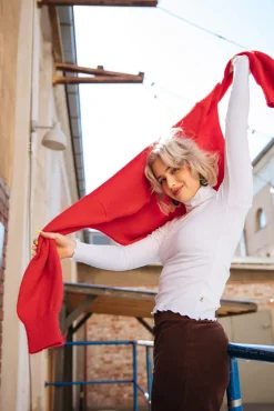 Rib Rollneck - Offwhite