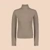 Rib Rollneck - Taupe