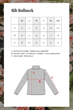 Rib Rollneck - Taupe