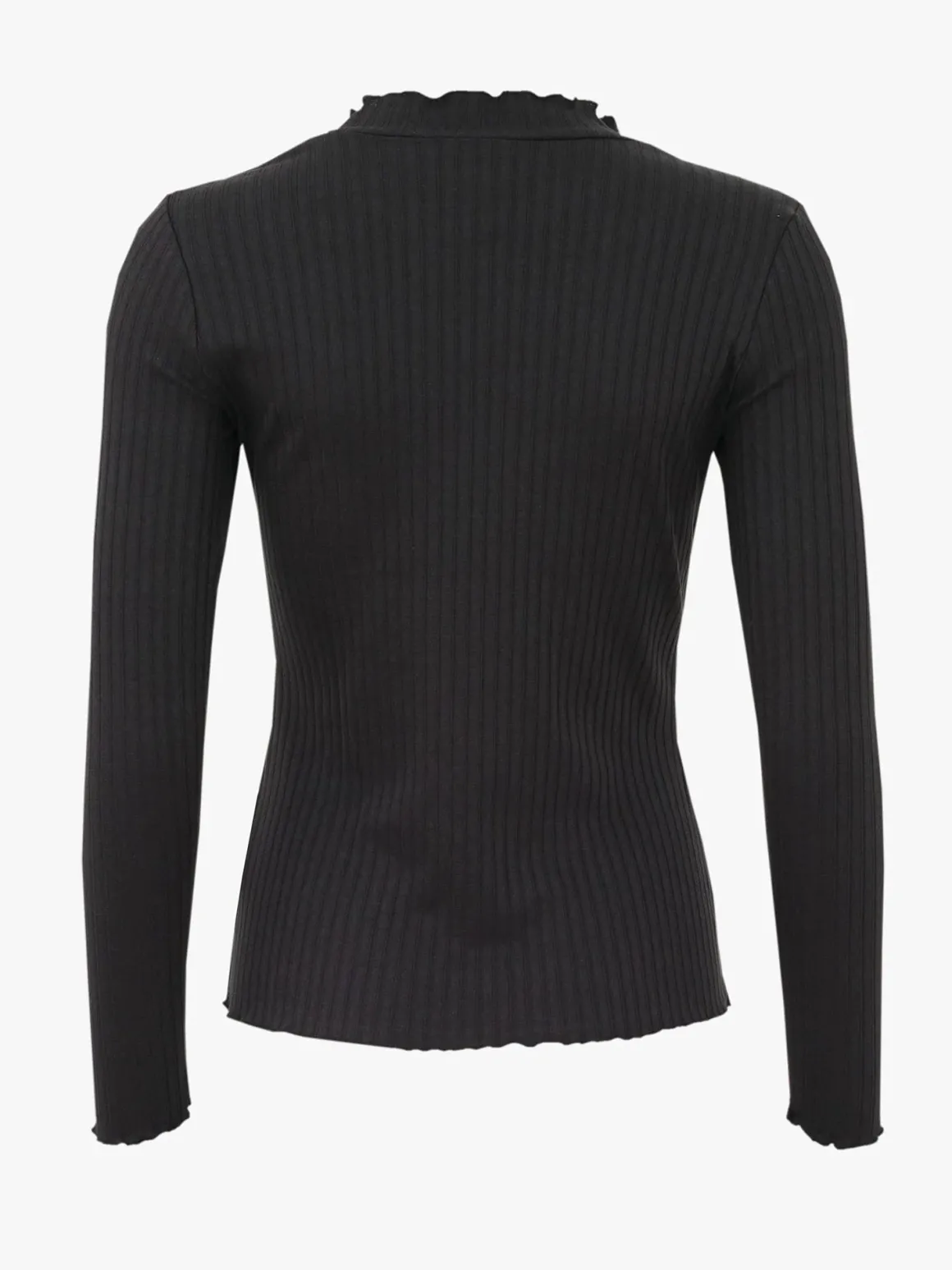 Rosalie Shirt - Rib Black