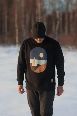 Saaristomeri Organic Cotton Sweater - Black