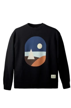 Saaristomeri Organic Cotton Sweater - Black