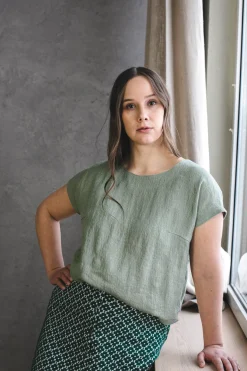 Selja Pellavapaita - Vedenvihreä