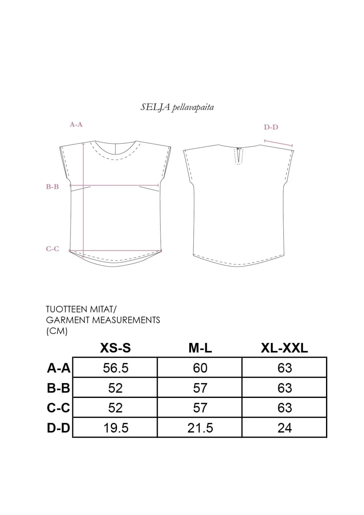 Selja Pellavapaita - Vedenvihreä