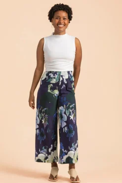 Soft Culottes - Blue Anemone