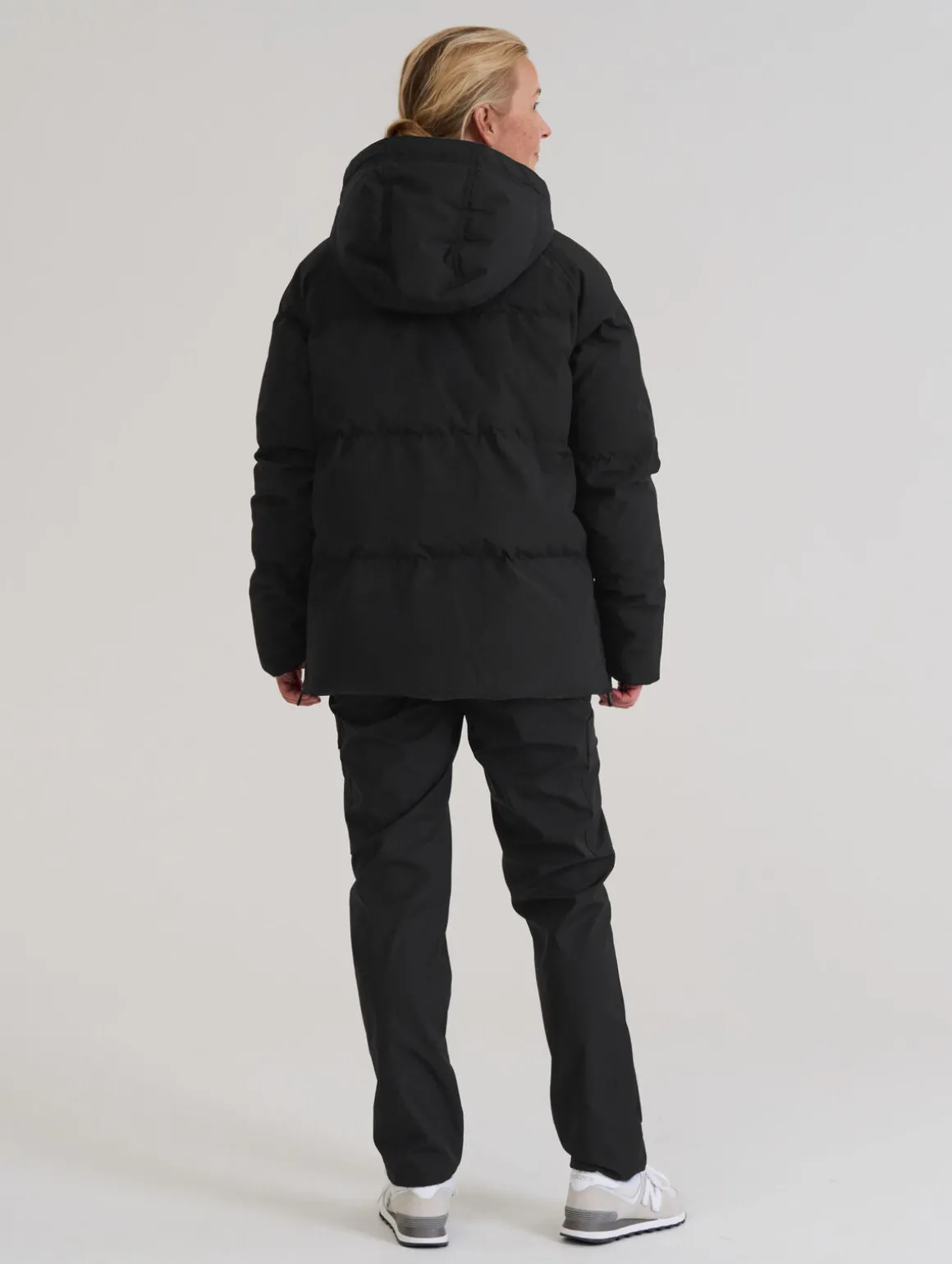 Sotkamo untuva-anorakki - Musta