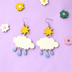 Stars & Clouds - korvikset