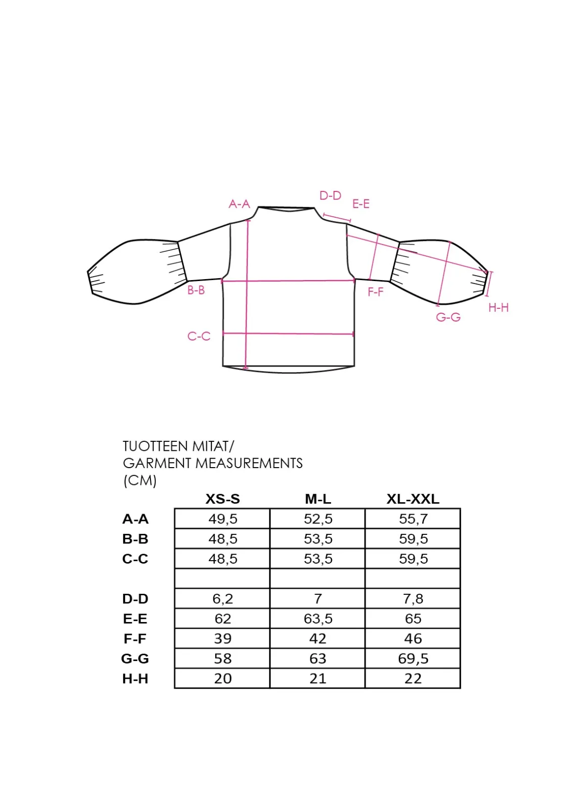 Talvikki Puuvillapaita - Apila