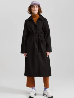 Tuulikki-trenssitakki - Musta