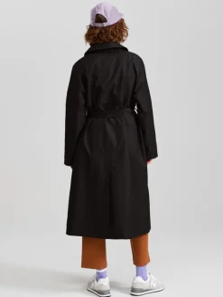 Tuulikki-trenssitakki - Musta