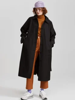 Tuulikki-trenssitakki - Musta