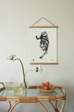 Vaaniva tiikeri - juliste 30x40cm